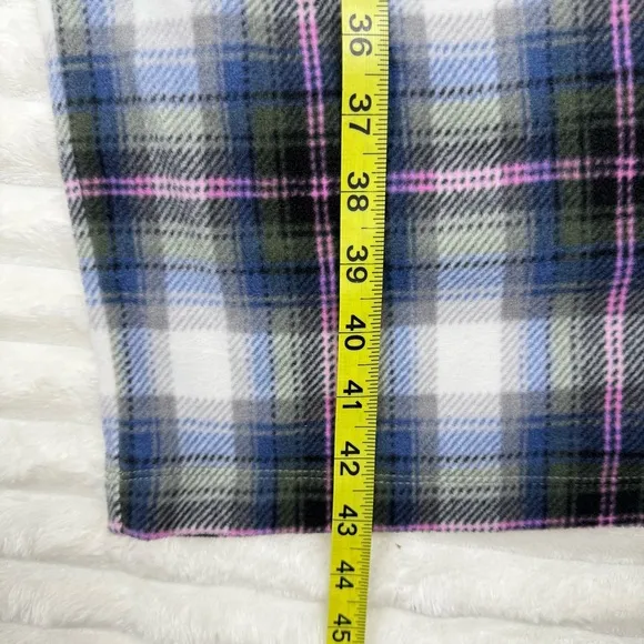 SKIMS  Unisex Fleece  Flannel Sleep pants in Multiplaid XL NWOT