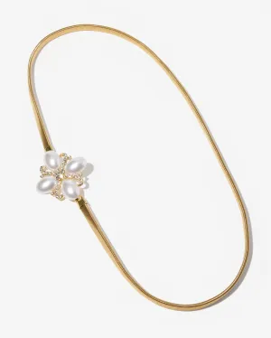 Slinky Gem Belt Gold