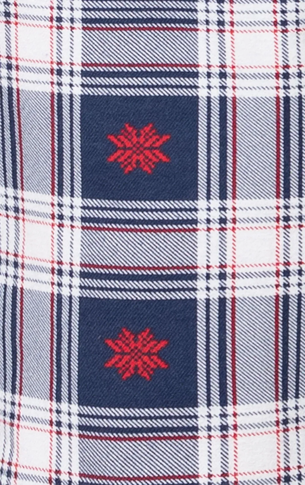 Snowfall Plaid Flannel Infant Pajamas - Family Set