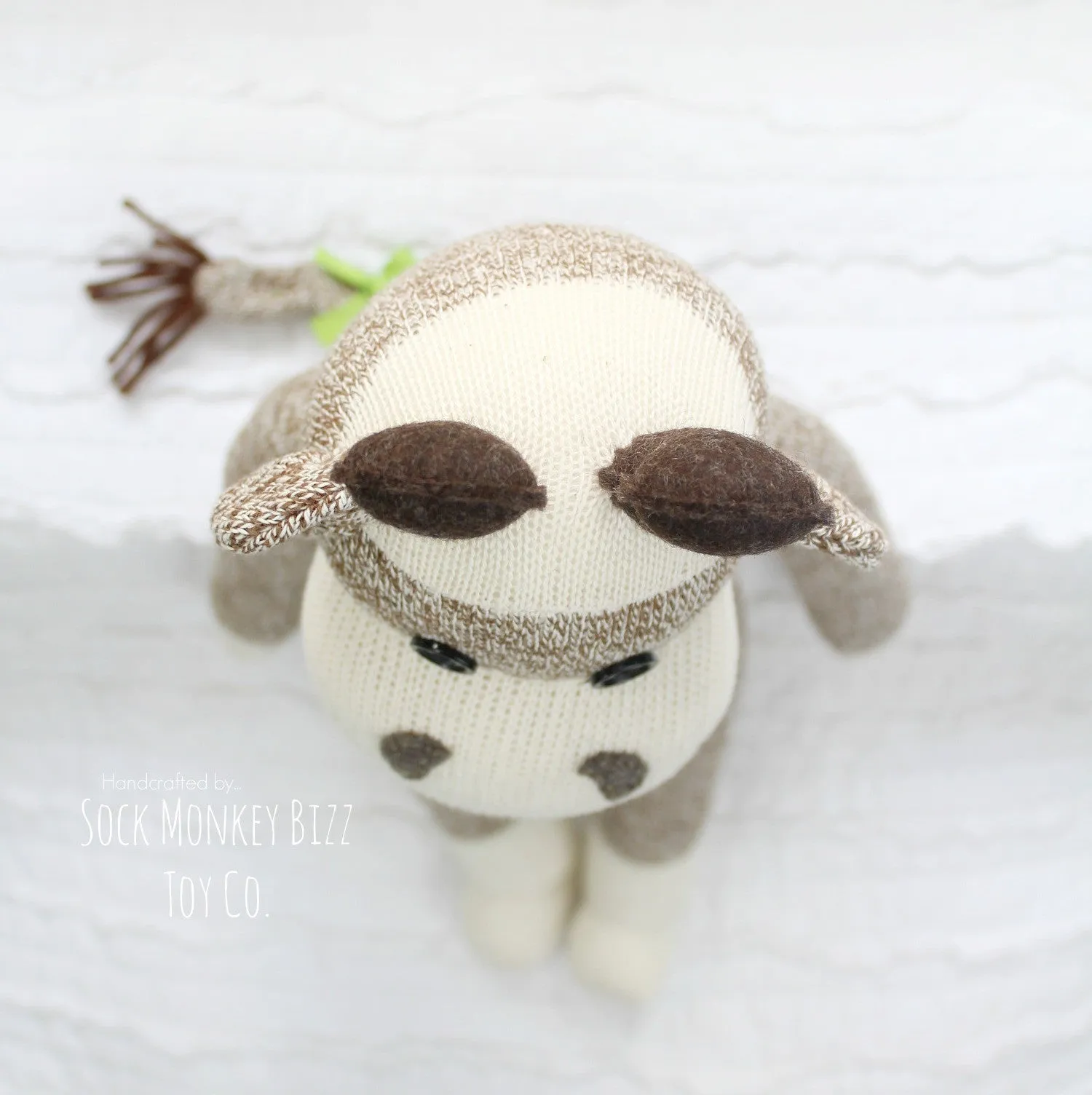 Sock Monkey Giraffe Doll