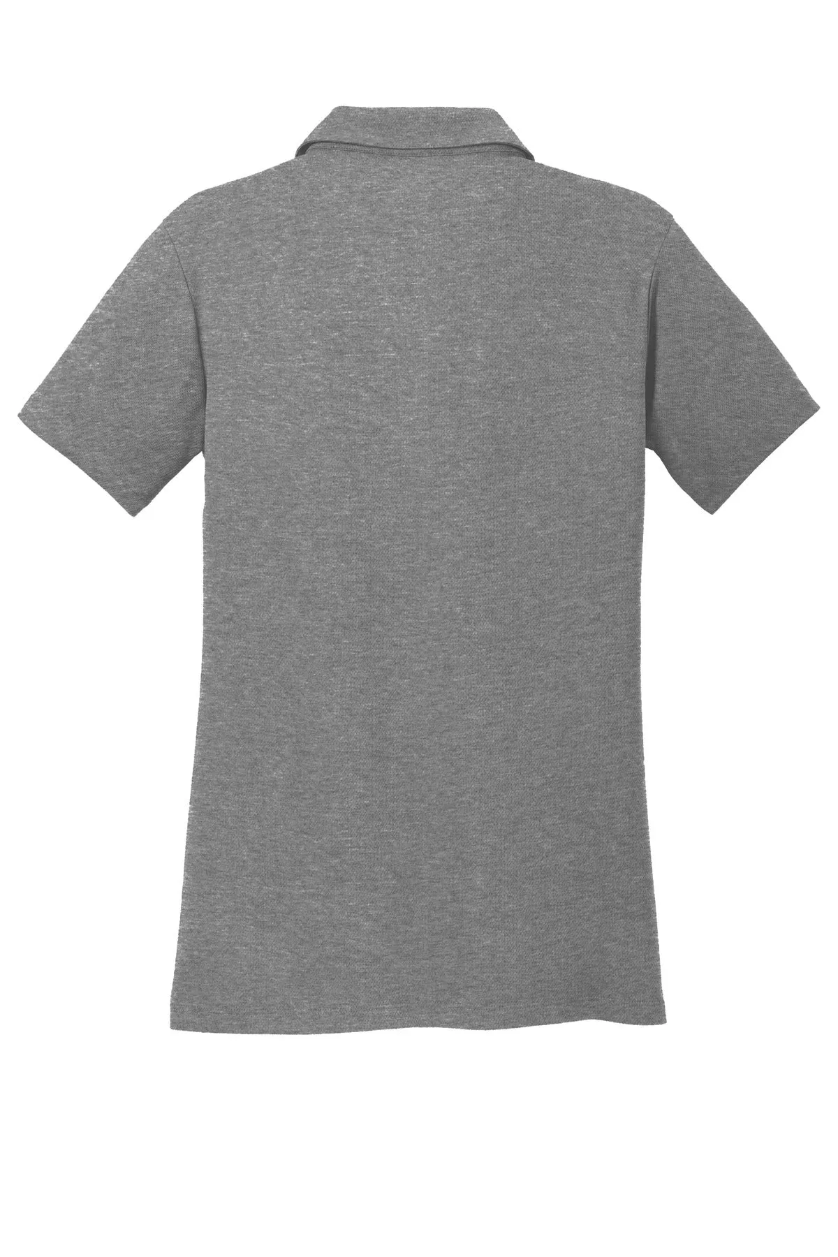 Sport-Tek Women's PosiCharge RacerMesh Polo. LST640 Grey Heather