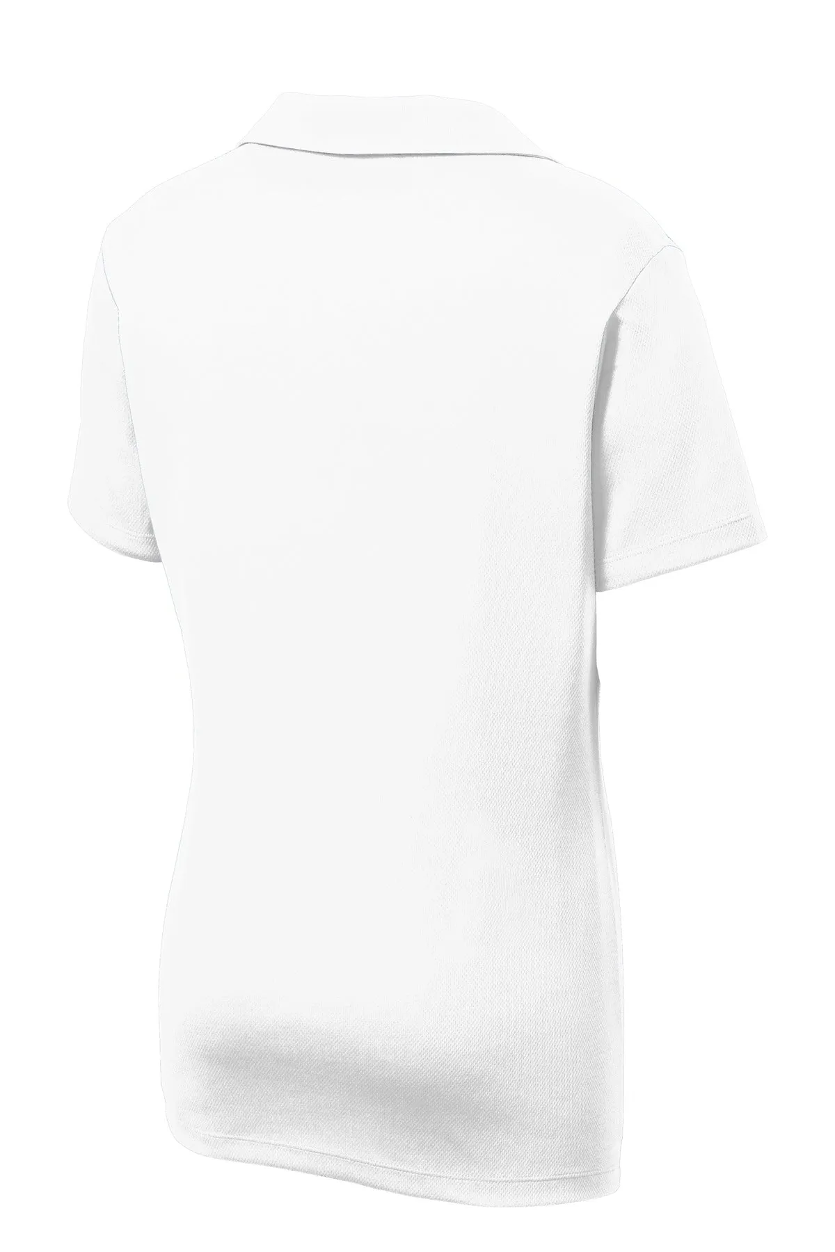 Sport-Tek Women's PosiCharge RacerMesh Polo. LST640 White