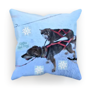 Sublimation Cushion/Throw Pillow Cover - Alaska Sled Dogs Collection