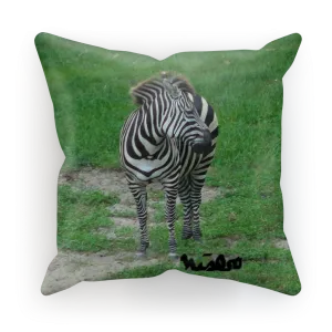Sublimation Cushion/Throw Pillow Cover - Zoey the Zebra Collection