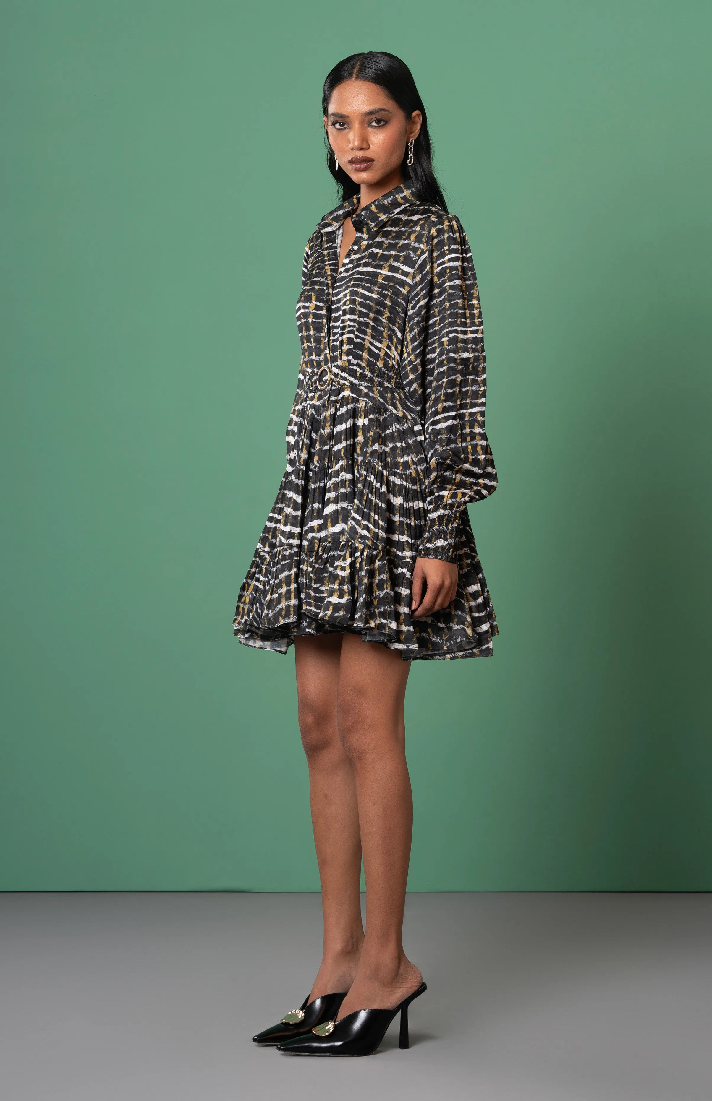 Sumi belted dress