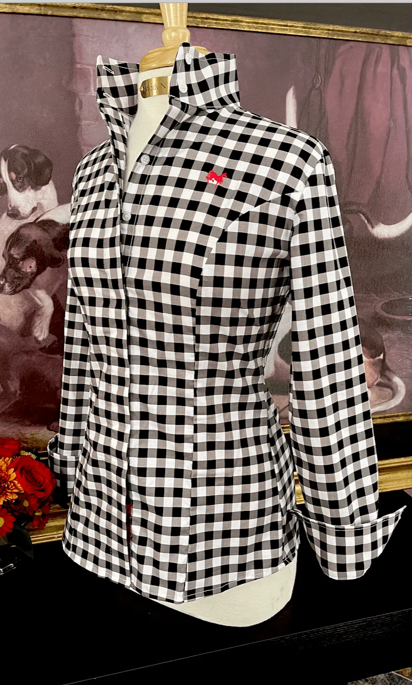 SWEET MELISSA IN ONYX GINGHAM