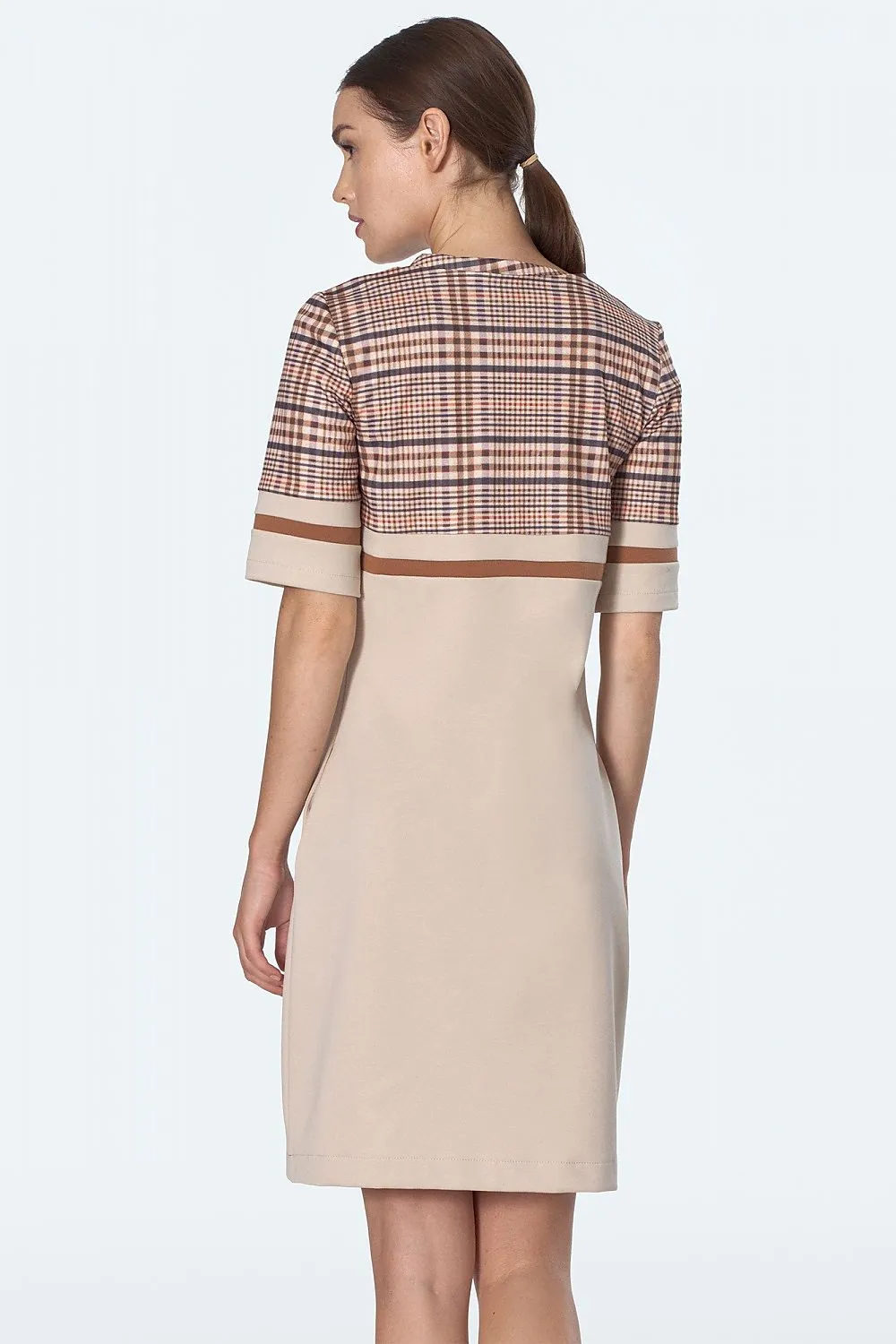 Tailored A-Line Pocket Dress