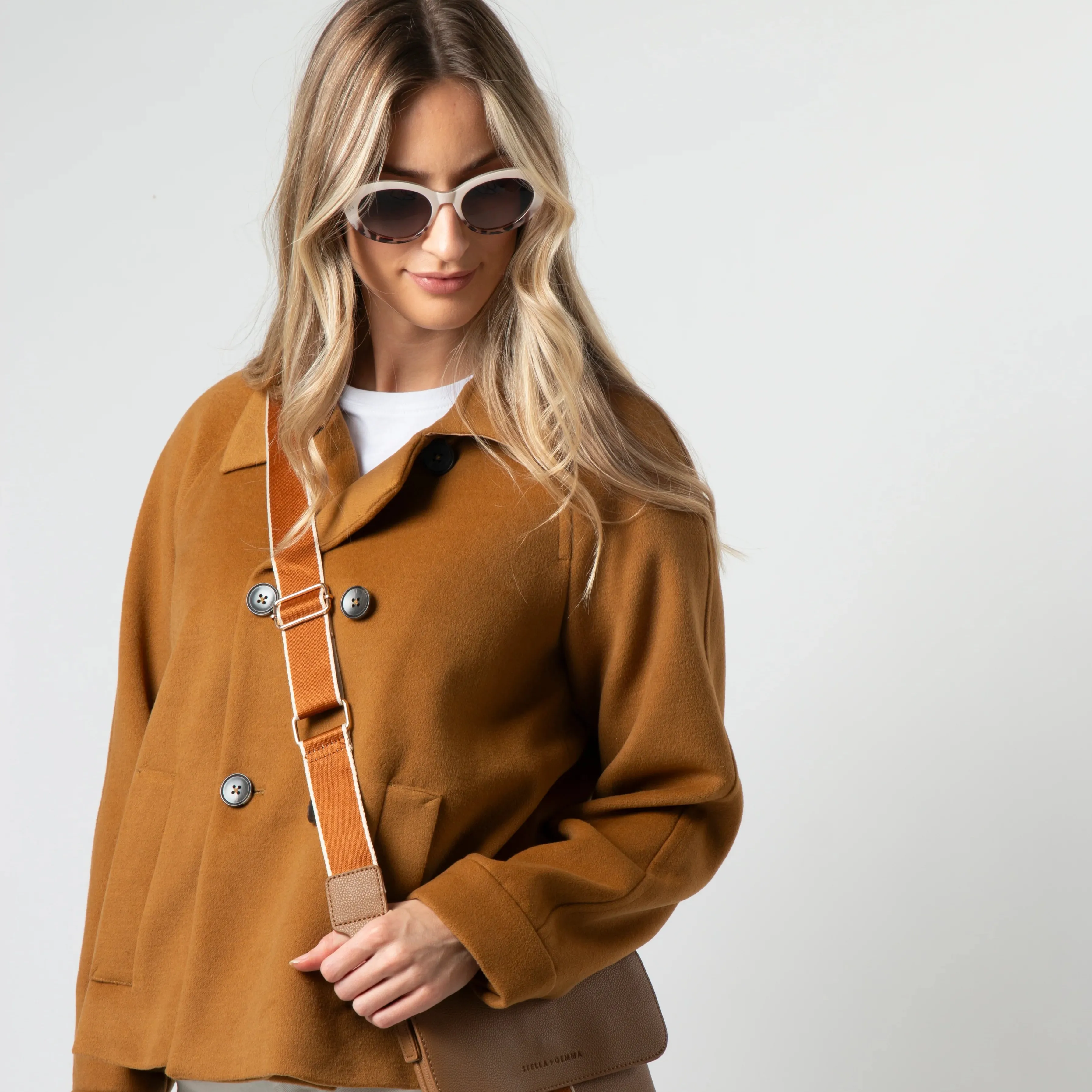 Taylor Jacket by Stella & Gemma - Tan