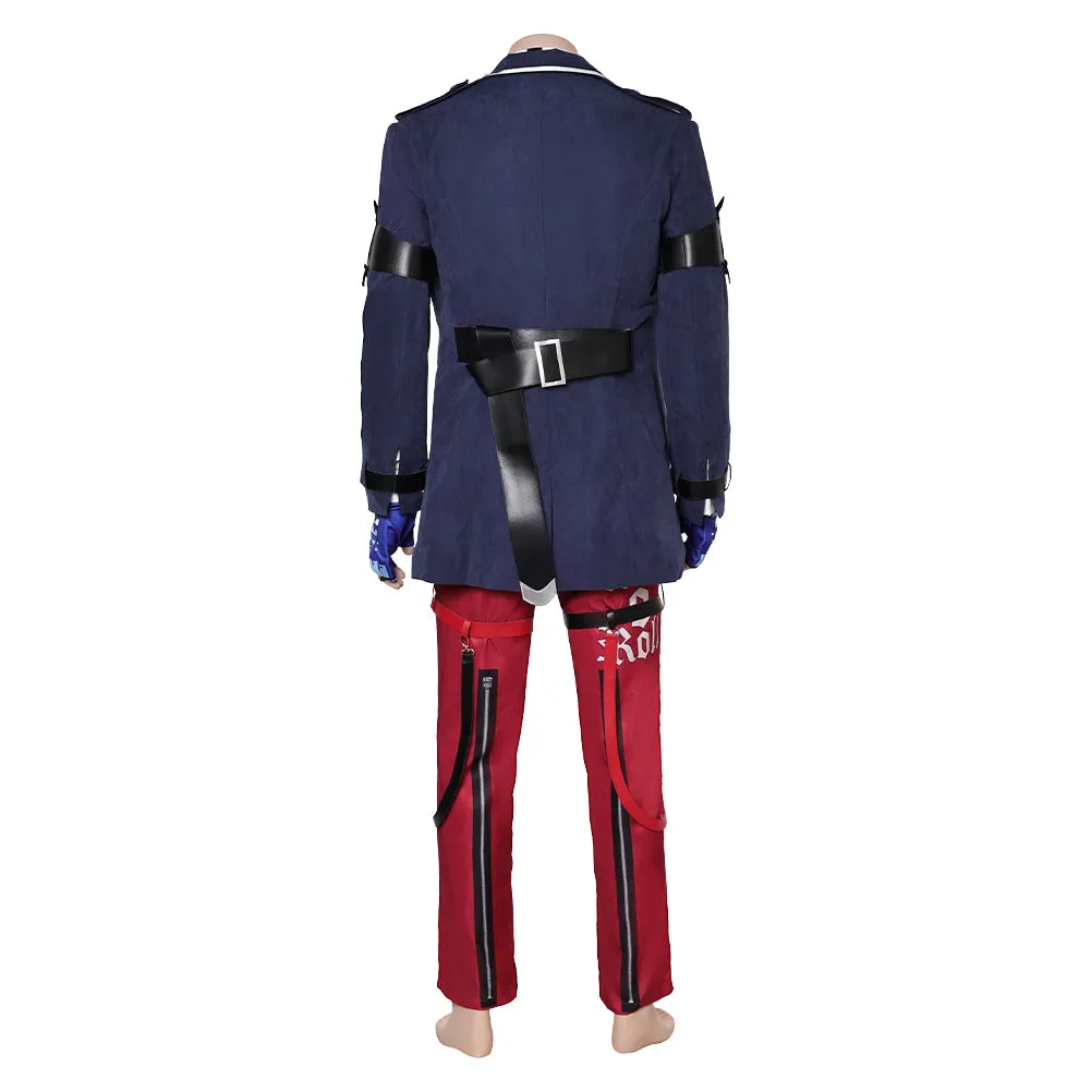 Tekken 8 Steve Fox Cosplay Costume Outfits Halloween Carnival Suit
