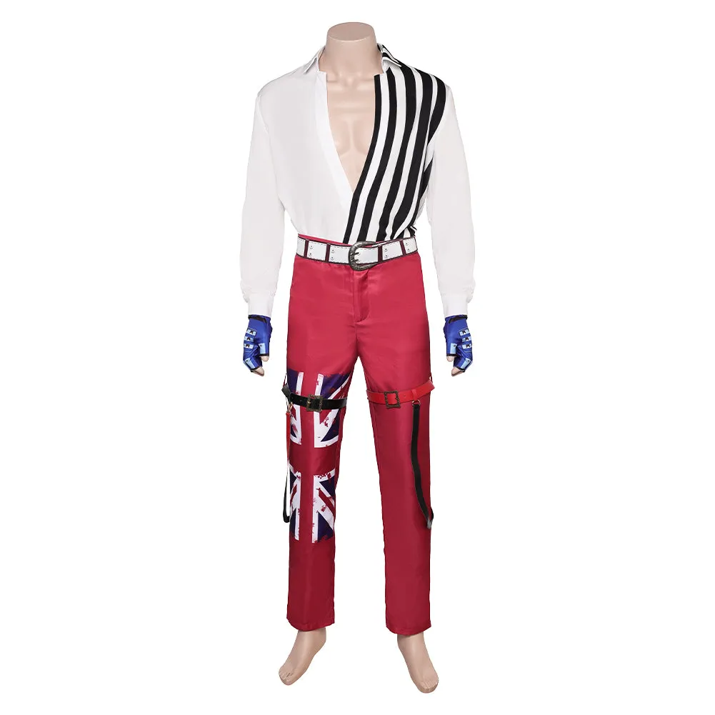Tekken 8 Steve Fox Cosplay Costume Outfits Halloween Carnival Suit