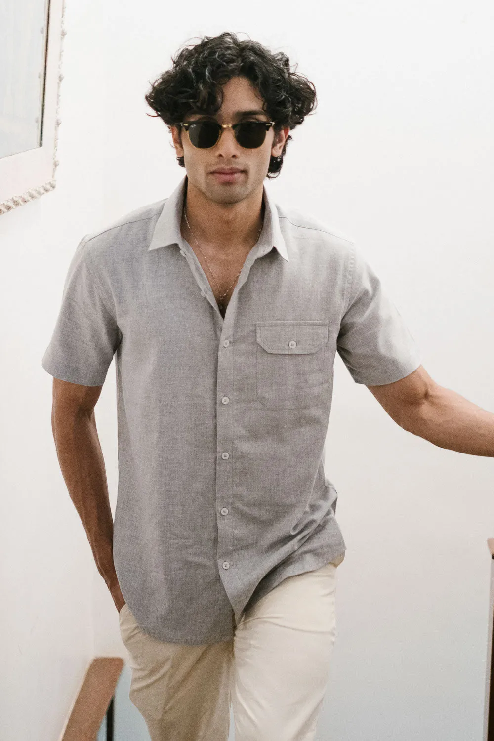 The Egyptian Cotton Shirt | Short Sleeve