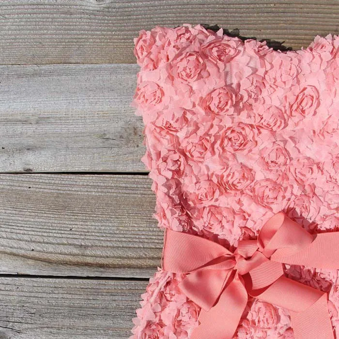 The Sugar Flower Dress in Peony
