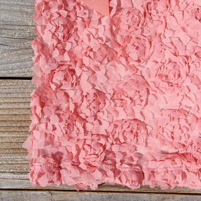 The Sugar Flower Dress in Peony