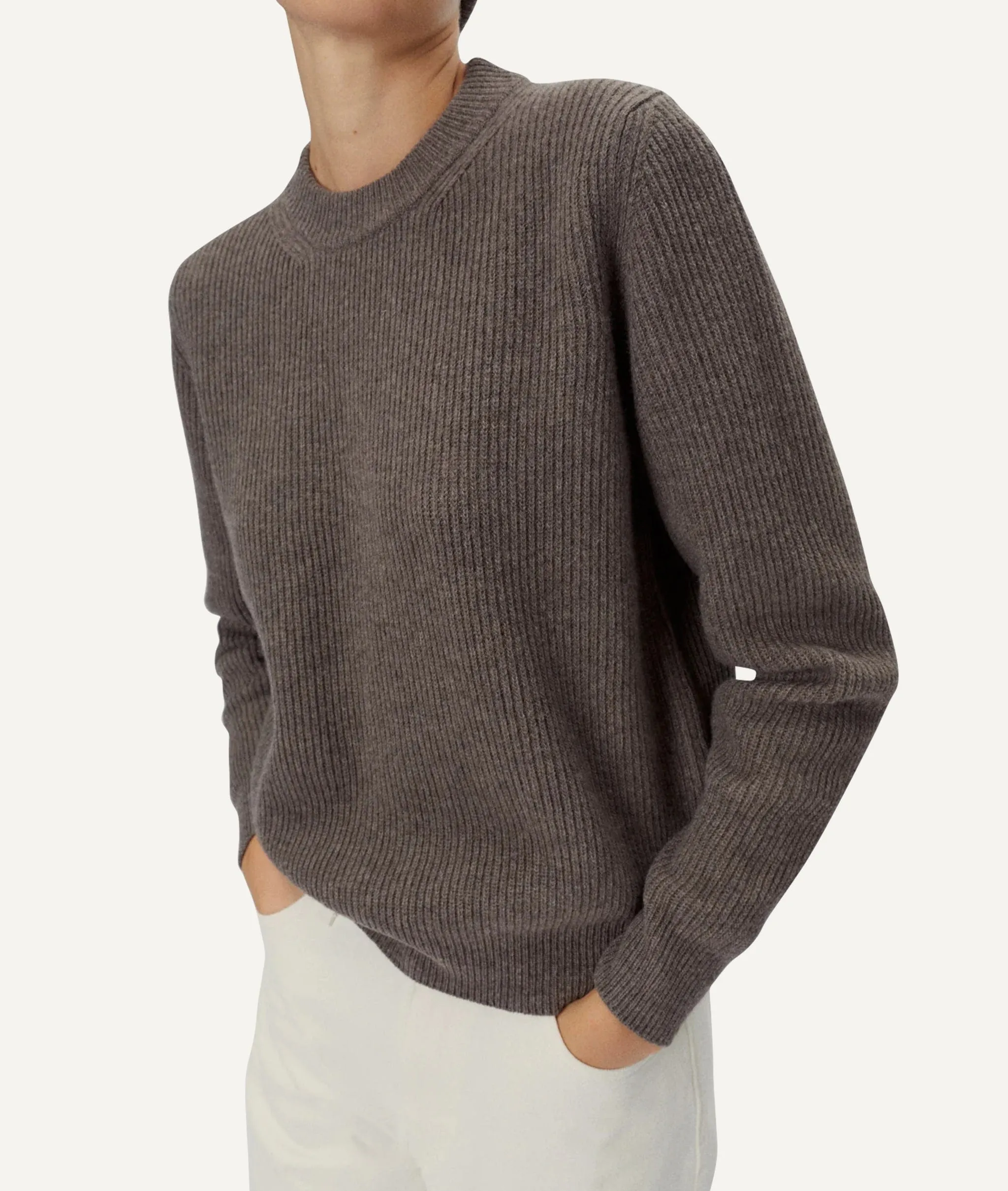 The Woolen Ribbed Sweater