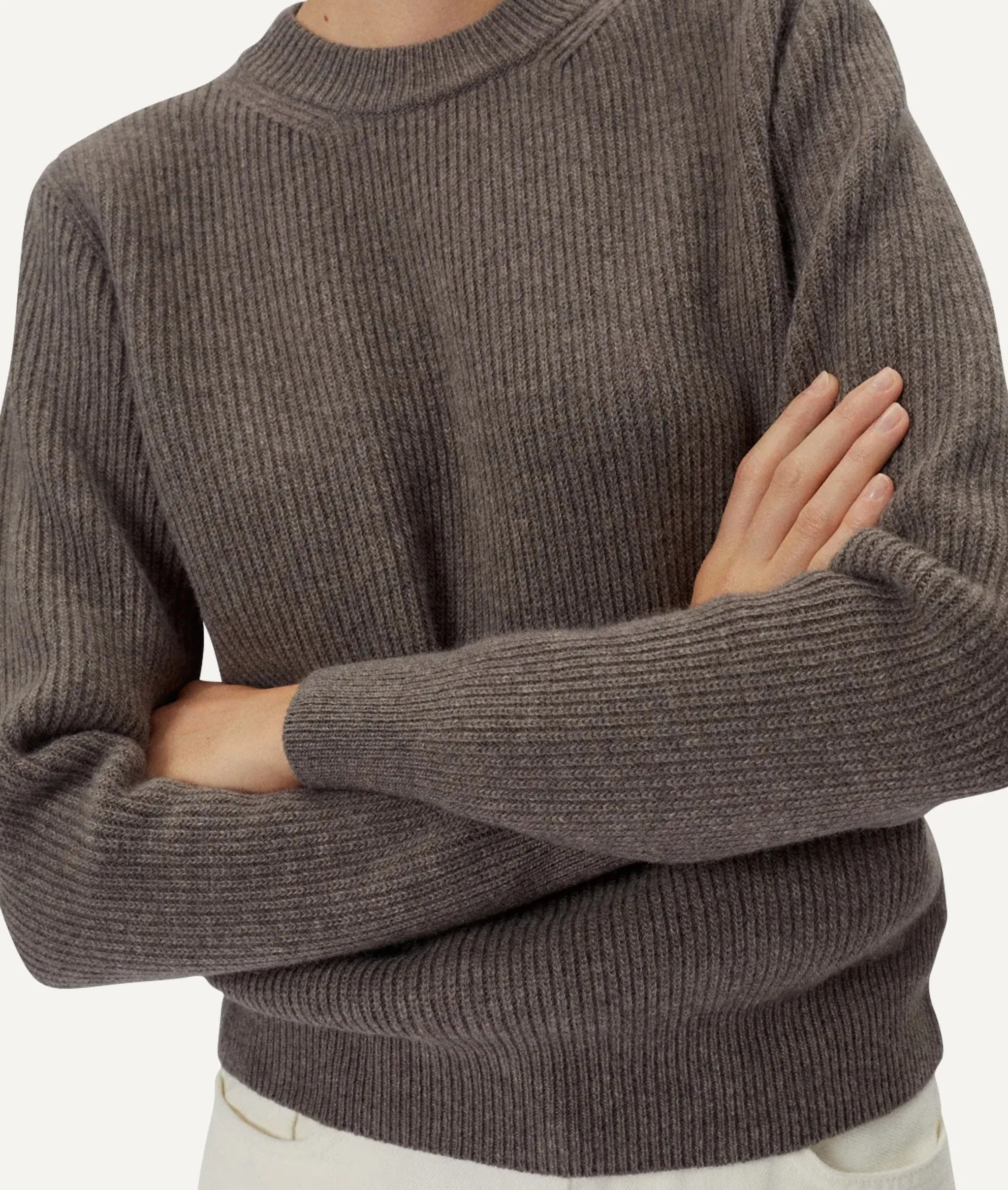 The Woolen Ribbed Sweater