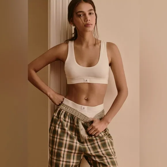 THE WREN BOXER PANTS BY ANTHROPOLOGIE: FLANNEL EDITION Size XXS