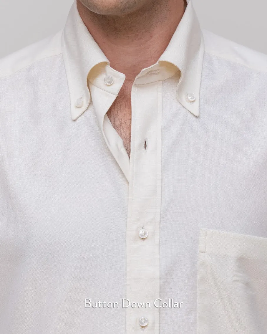 Thomas Mason White Non-Iron Poplin 120s