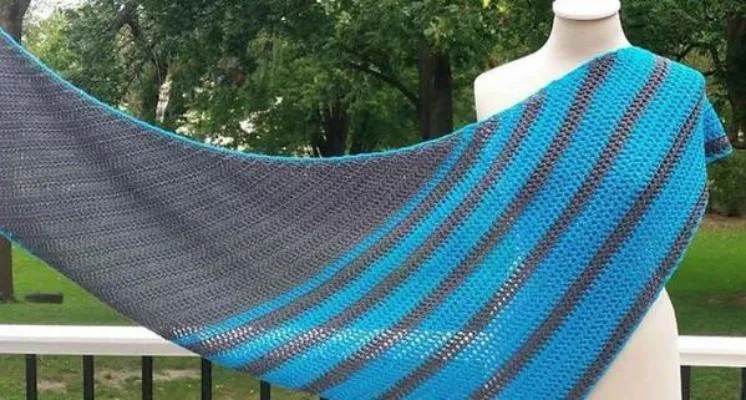 Tidal Wave Shawl Kit