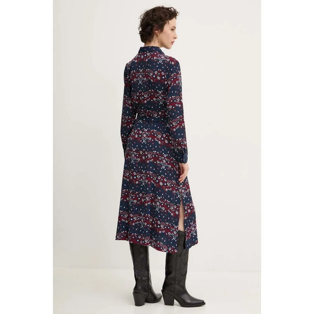 Tjw Floral Belted Mi