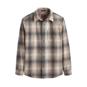 Trail Shirt Grey Mix/Tan Mix Plaid
