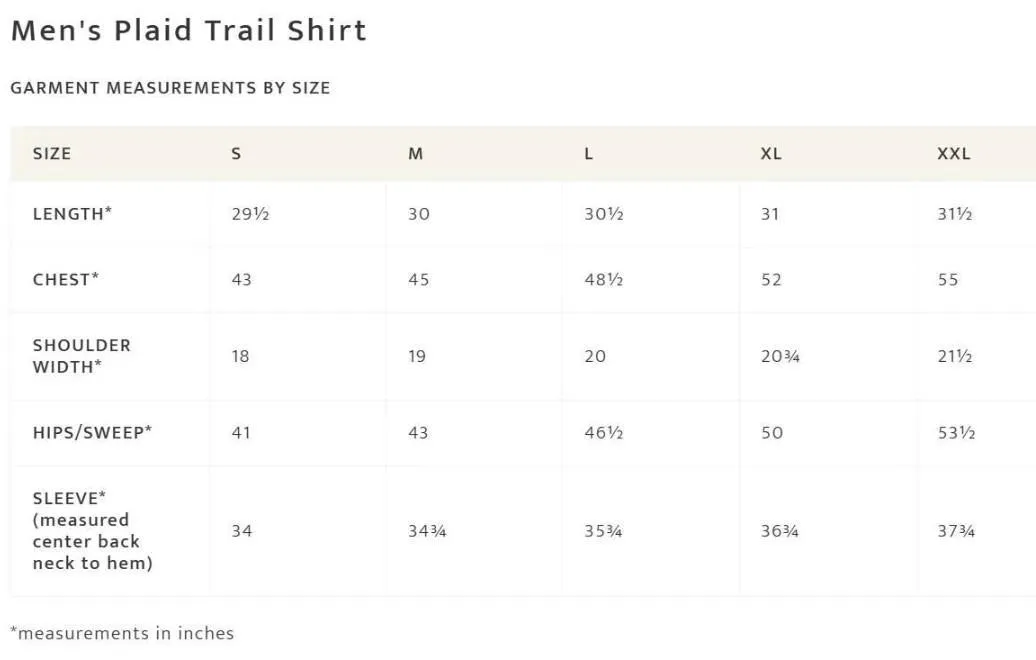 Trail Shirt Grey Mix/Tan Mix Plaid