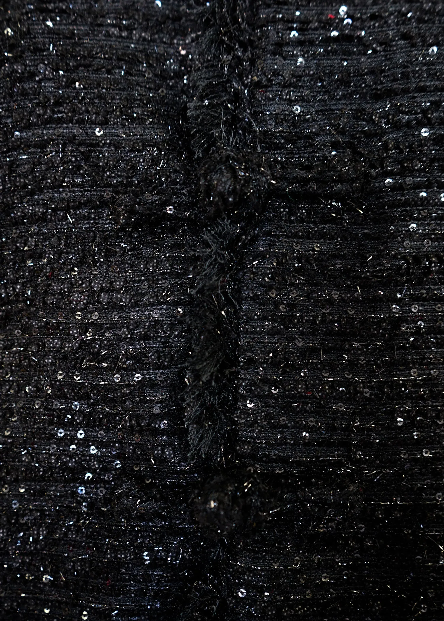 Tweed Tang Jacket (Sequinned Black)