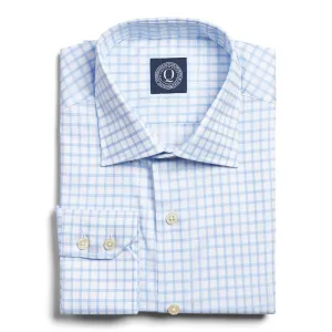 Twill Box Check - Blue