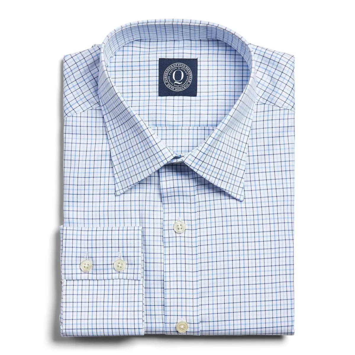 Twill Multi Check - Blue