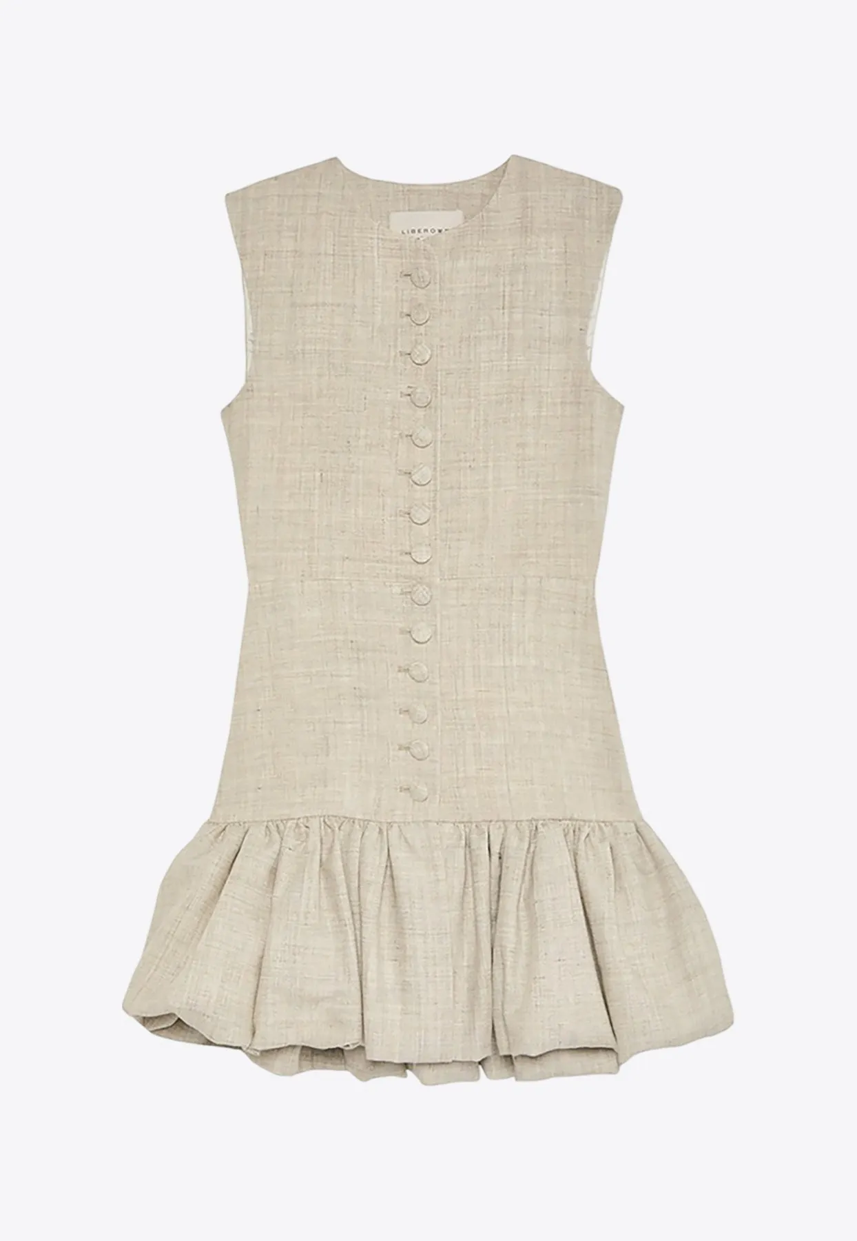 Vania Peplum Mini Dress