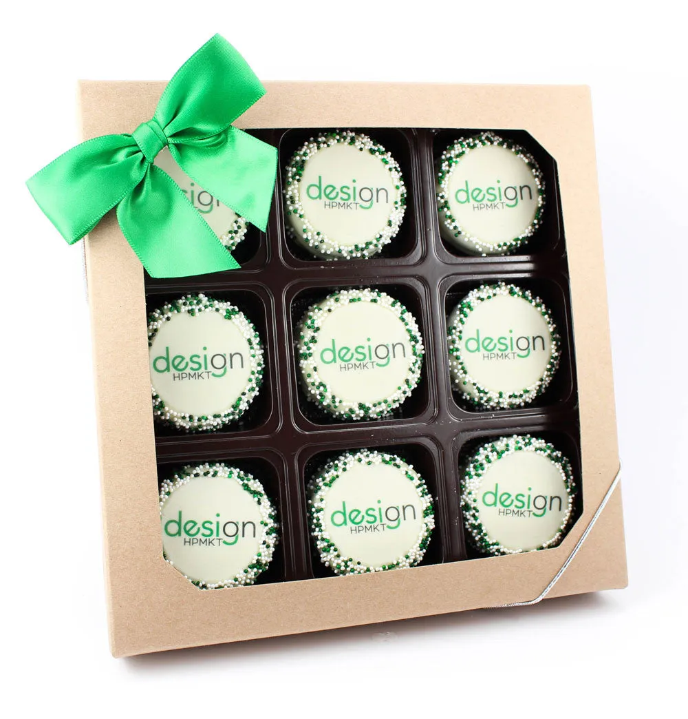 Window Box of 9 Logo/Photo Branded Oreo Cookies