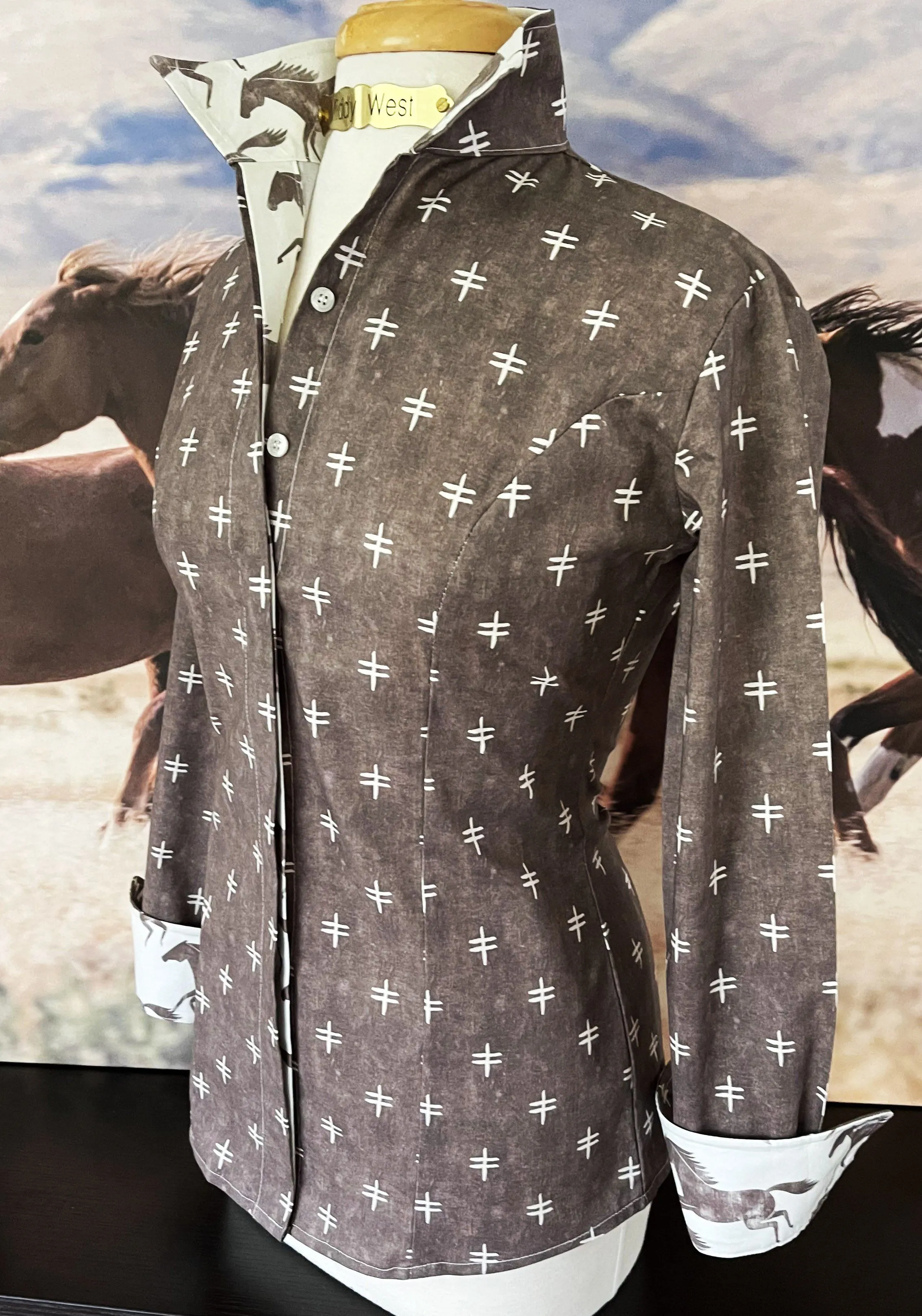 WINONA SHIRT IN TAUPE