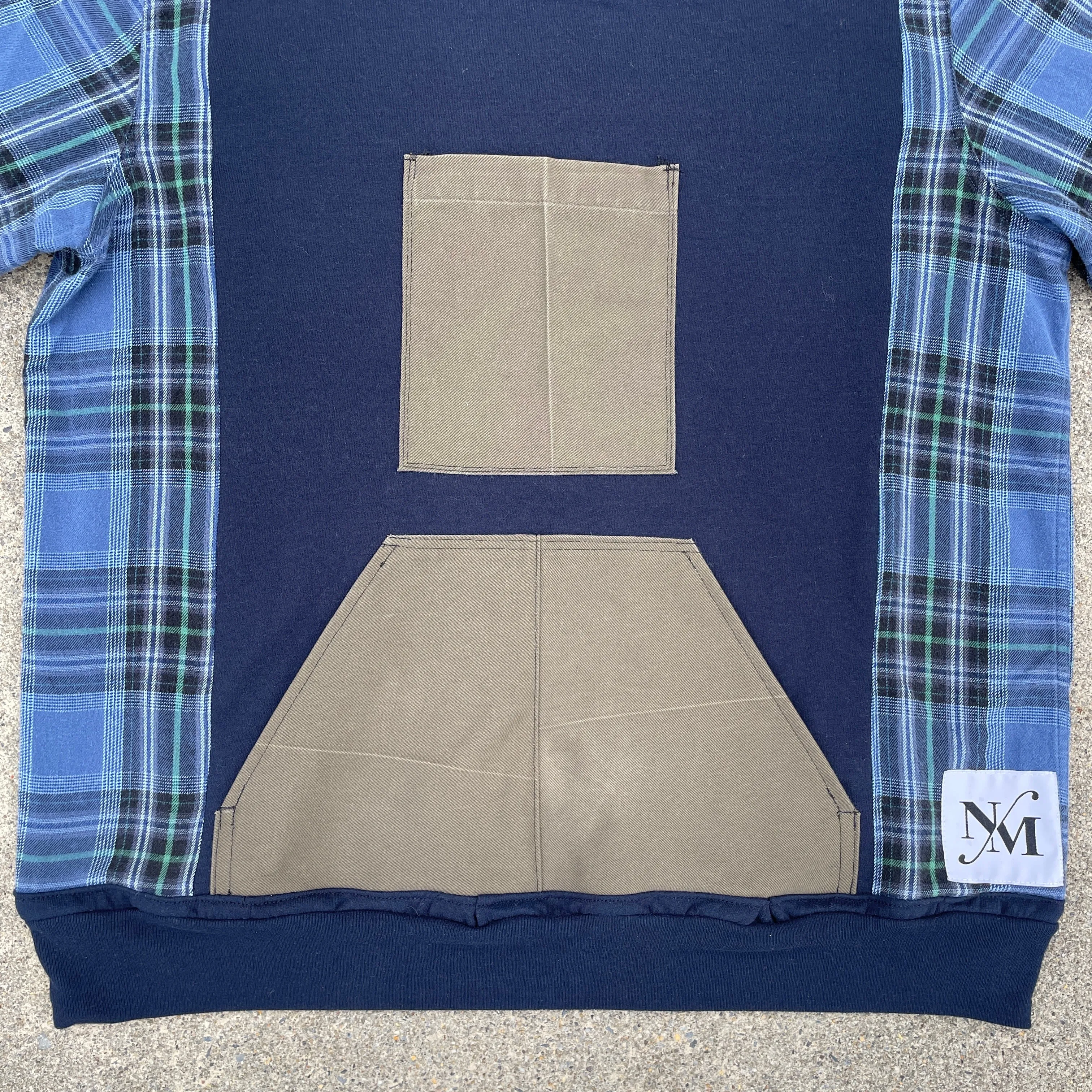 Winter Blues Uni-Pocket Sweatshirt Hybrid
