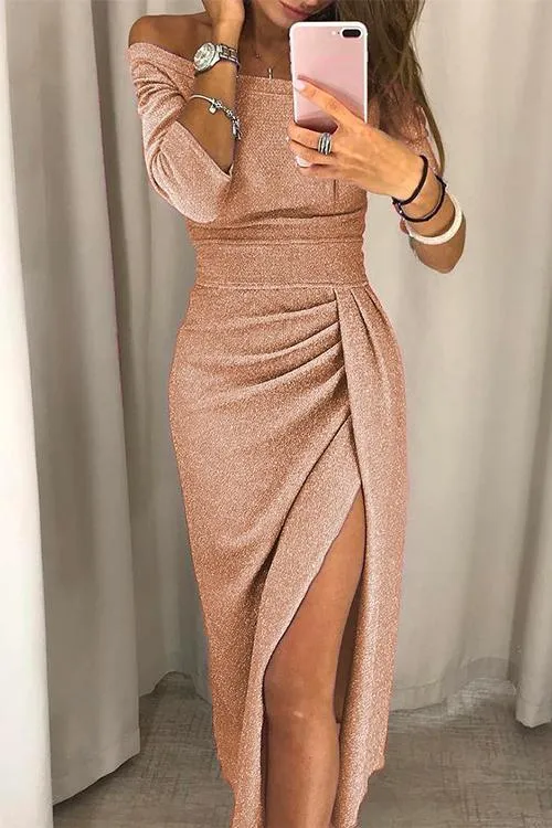 Women's Enchanting Dress - Elegant, Flattering Fit, Perfect for Special Occasions