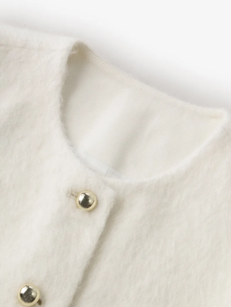 Wool Tweed Short Jacket